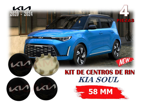 Emblema Lateral Para Kia Cualquier Modelo Rio Forte