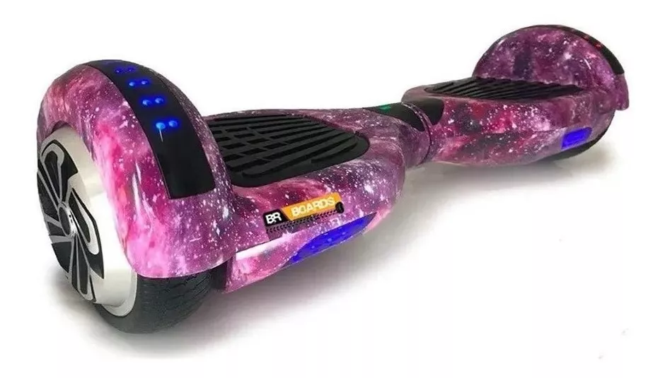 Hoverboard Original Skate Elétrico 6.5 Roxo Purple Space Led