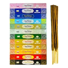 Kit Incenso Darshan Nag Champa Massala - 12 Cx 120 Varetas 