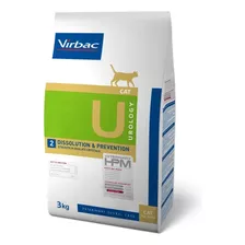 Alimento Virbac Veterinary Hpm Urology Dissolution & Prevention Para Gato Adulto Sabor Mix En Bolsa De 3kg