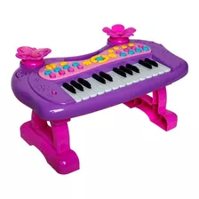 Juguete Musical Teclado Para Niñas Bestoys Rosado