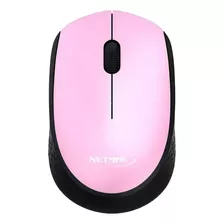 Mouse Inalámbrico Usb Netmak Optimize Edge M680 Color Rosa