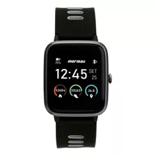 Relógio Smartwatch Mormaii Life Molifegaa/8c Gps Black Cor Da Caixa Preto Cor Da Pulseira Preto