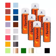 Kit 6x Tinta Spray Sua Arte 400ml Suvinil - Cores