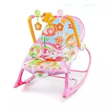 Silla Mecedora Para Bebé Ibaby Infant To Toddler Rocker Rosa