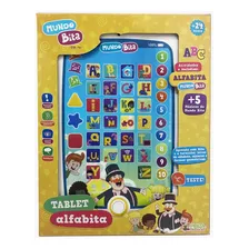 Brinquedo Tablet Aprendendo Alfabeto Mundo Bita Alfabita