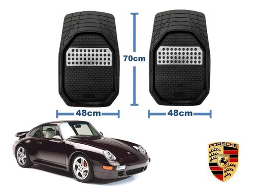 Tapetes Carbon 3d + Par Cojines Porsche 911 993 1995 A 1998 Foto 3