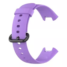 Pulseira Silicone Borracha Para Xiaomi Redmi Mi Watch 2 Lite Cor Lilás