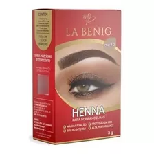 La Benig Henna De Sobrancelhas 3g - Cor Preto