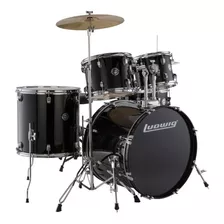 Bateria Ludwig Accent Drive Negro Gama Profesional