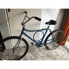 Bicicleta Antiga Monark Barra Circular, Ler Anúncio