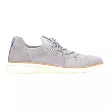 Zapato Hush Puppies Advance Knit Laceup Gris