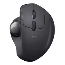 Mouse Gamer Trackball Inalámbrico Recargable Logitech Mx Ergo Negro