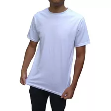 Camisa Masculina Casual Treino Lisa 100% Algodão Fio 30.1