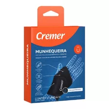 Munhequeira Ajustável Preta Tamanho Único Neoprene Cremer