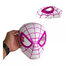 Máscara Spider Girl Meninas Super Aranha Adulto E Infantil