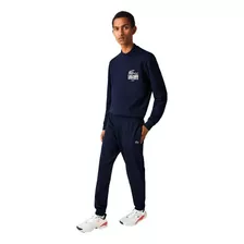 Calça Lacoste Masculina Moletom Fleece Com Croco Bordado