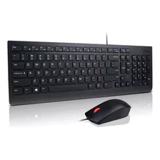 Kit Teclado + Mouse Lenovo Essential Alámbrico 4x30l79907