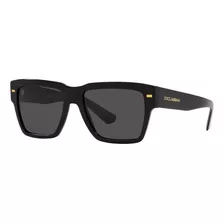 Lentes Solar Dolce & Gabbana Dg4431 501/87 Black Dark Grey 