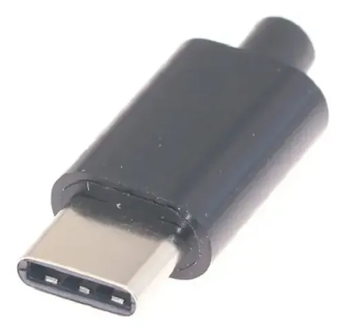 Ficha Conector Usb Tipo C Macho con capuchon