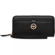 Anne Klein Cartera Con Cierre Ak Para Mujer, Talla Única Ee.