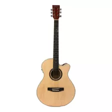 Guitarra Electroacustica Mc Cartney Qag40eq-nt-gs Msi