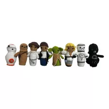 Turma Star Wars Em Crochê Amigurumi Pelúcia Boneco Kit Com 8