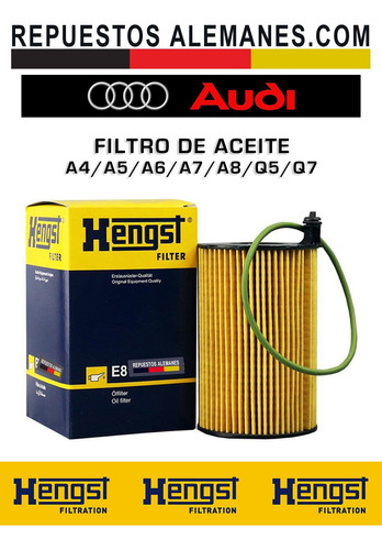 Filtro De Aceite Audi A4 A5 A6 A7 A8 Q5 Q7 3.0 Tdi Foto 3