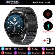 Reloj Inteligente Hombre Y Mujer Ecg+hrv Glucemia Smartwatch