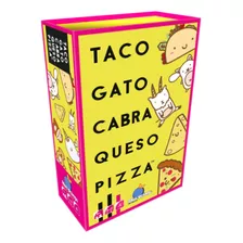 Juego De Mesa Taco Gato Cabra Quezo Pizza Blue Orange