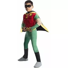 Rubies Dc Comics Teen Titans Deluxe Muscle Chest Robin Disfr