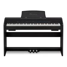 Piano Digital Casio Px770bk 88 Teclas Hammer Action Pedalera Color Negro