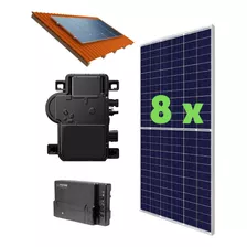 Kit Energia Solar 500 Kwh/mês On Grid - Enphase Iq7 Am