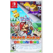 Jogo É Ata Nintendo Switch - Paper Mario The Origami King