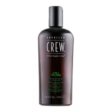 Crew 3 In 1 Shampoo, Acondicionador Y Shampoo Corporal 450ml