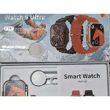 Reloj Inteligente Smartwatch Ultra 9 Naranja