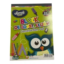 Block Construcción Escolar 24 Hojas Ofimak