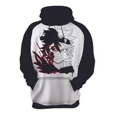 Blusa Moletom Anime Black Cover Manga Shonen Série 7