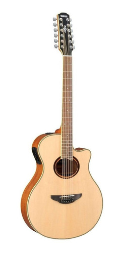 Guitarra Electroacústica Yamaha Apx700ii 12 String Natural