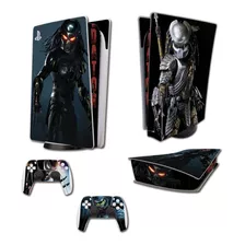 Skin Personalizado Para Ps5 (0011) Depredador