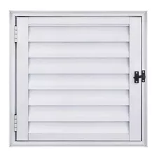 Porta Abrigo Alçapão Alumínio Branco 80x80 Oferta