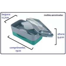 Pote De Marmita Lunch Box Tampa Easy Open Electrolux Verde