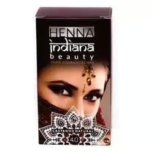 Henna P/sobrancelhas Indiana Beauty 1,1g - Micropigmentação Cor Castanho Natural 4.0