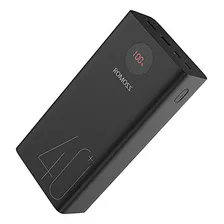 Romoss Cargador Portatil De 40000 Mah, Banco De Energia Ext