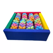 Alberca D Pelotas Cuadrada + Colchoneta +50 Pelotas Envio