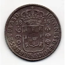 960 Reis 1815b 10ª Var 5f México 1814 Escassa