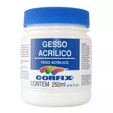 Gesso Acrílico 250ml - Corfix