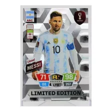 Card Edição Limitada Lionel Messi Arg Copa Do Mundo 2022