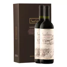 Vino Saint Felicien Cabernet Sauvignon Estuche X 2un X 750cc