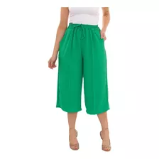 Calça Social Pantacourt Moda Feminina Confortavel